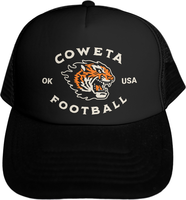 Coweta White Football - 2nd 2026 - Trucker Hat