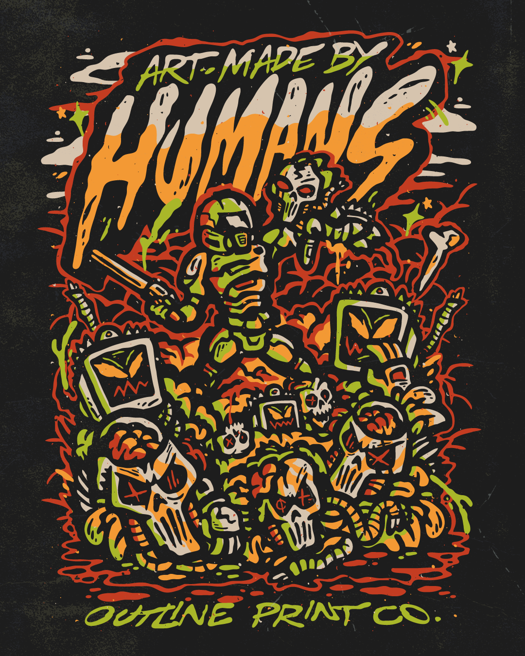 ART MADE BY HUMANS - MAY 2026 - "DOOM&GLOOM"
