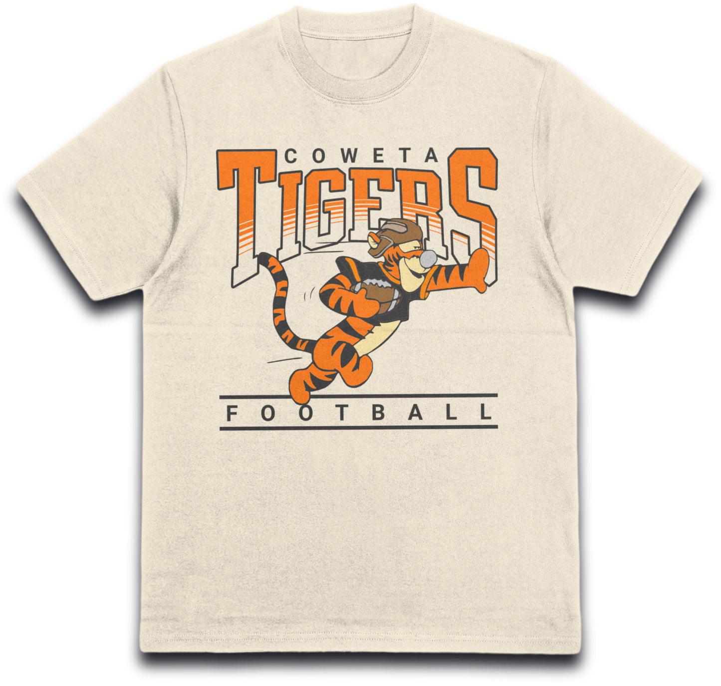 Coweta Tigers Football Cartoon 2026
