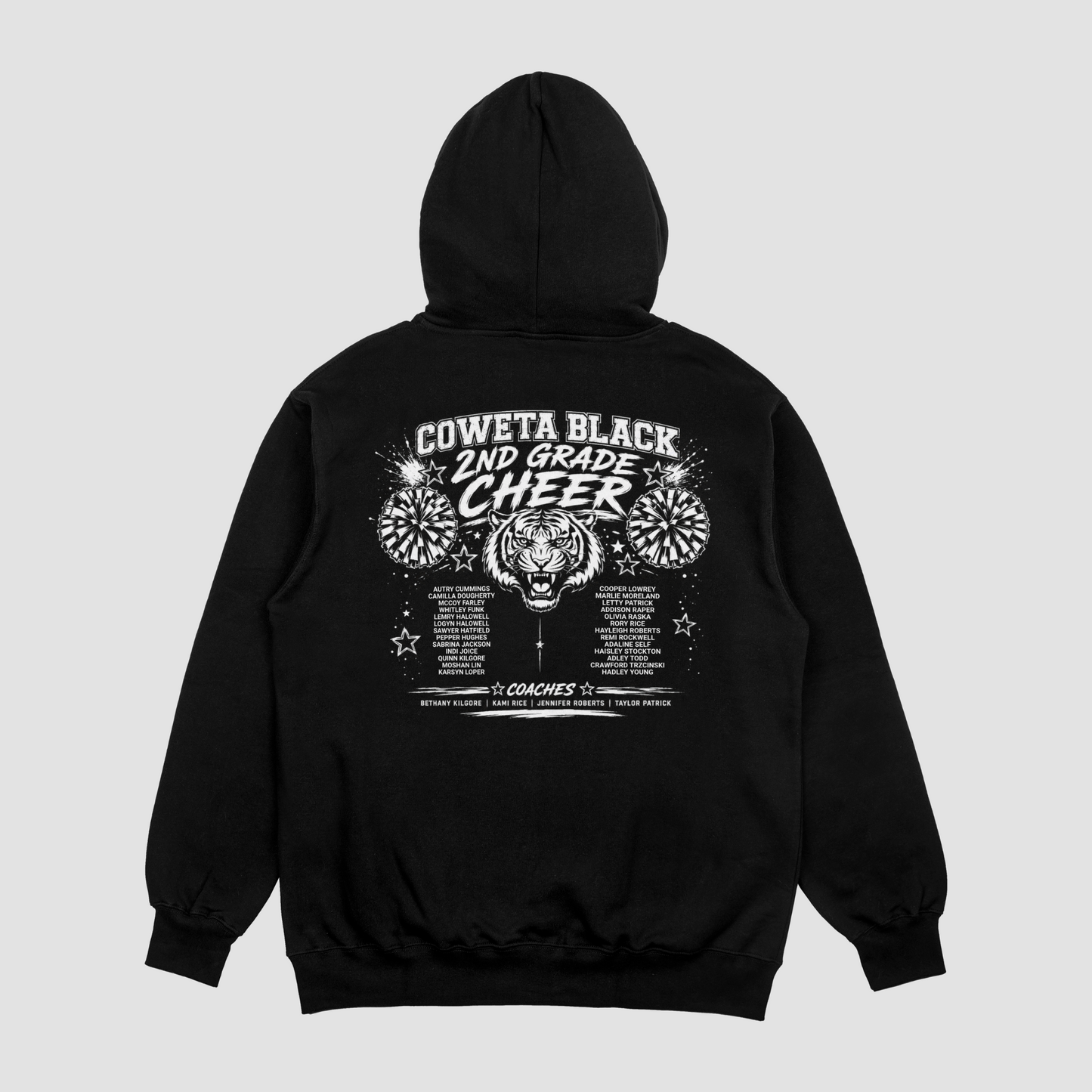 Coweta Black Cheer - 2nd 2026 - Hoodie