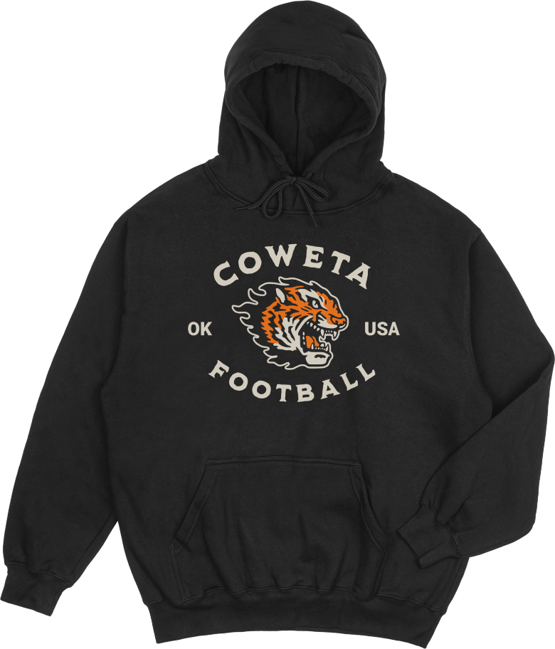 Coweta White Football - 2nd 2026 - Hoodie