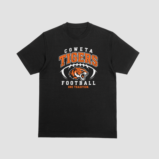 Coweta White Football - 5th 2026 - T-Shirt