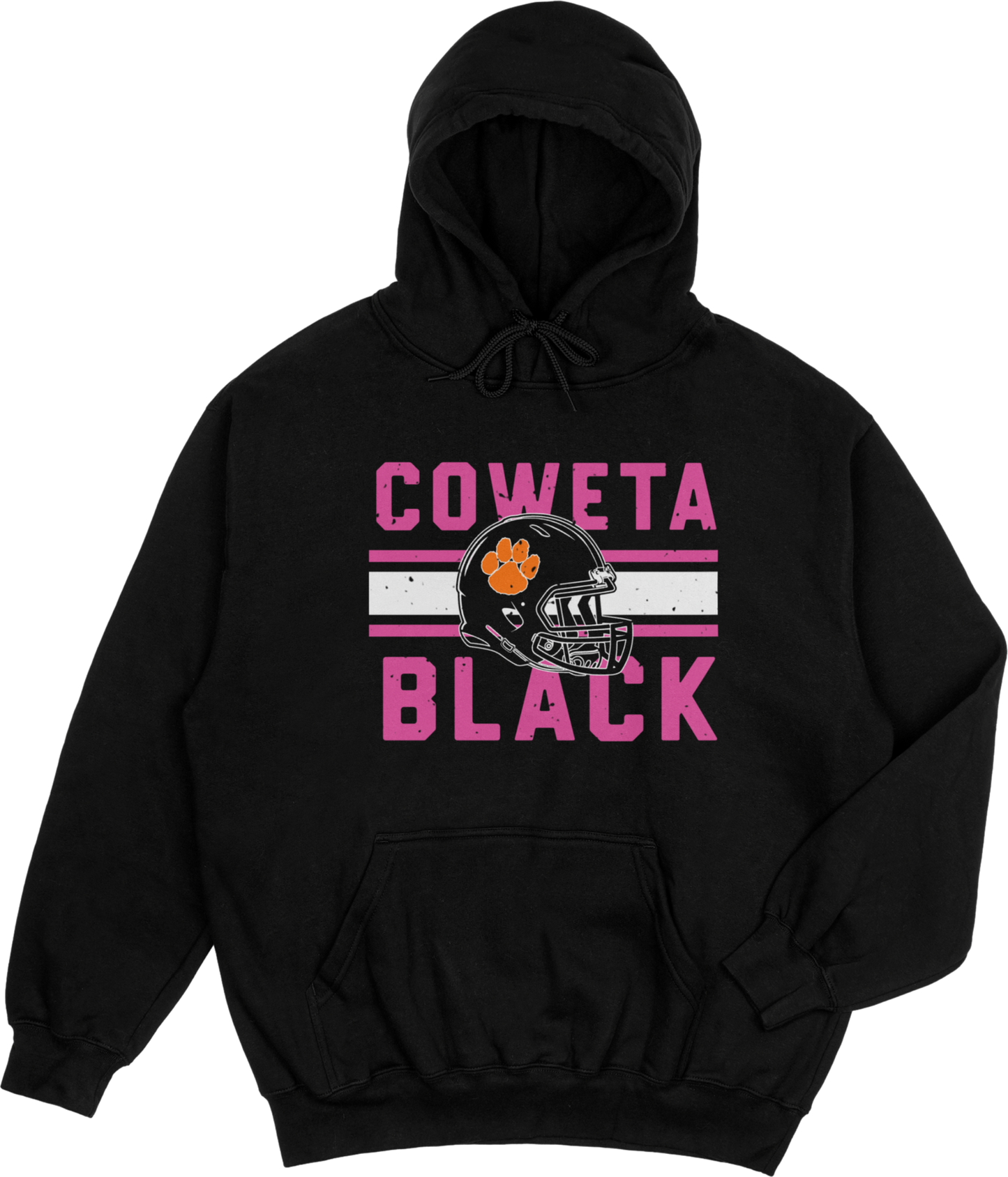Coweta Black Football - 1st 2026 - Hoodie