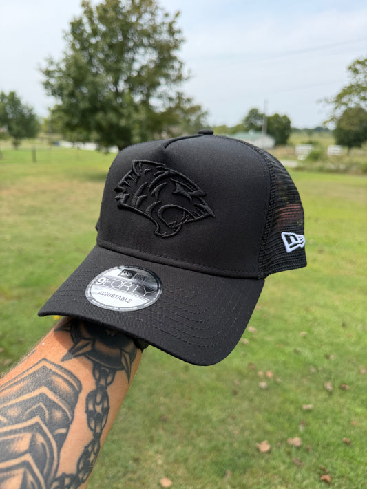 COWETA TIGERS - BLACK OUT TIGER - NEW ERA TRUCKER