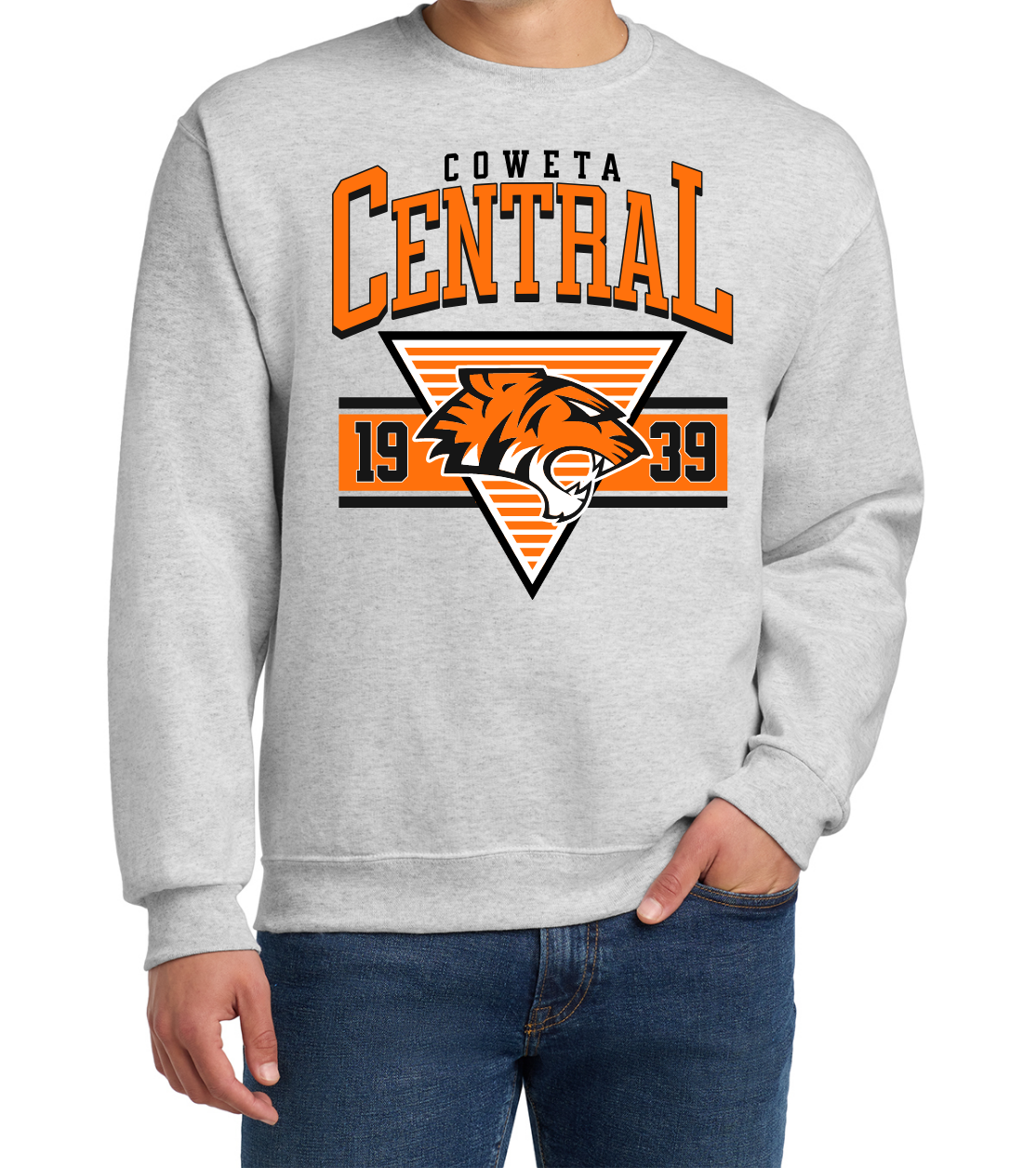Coweta Central Elementary Vintage Crewneck Sweatshirt