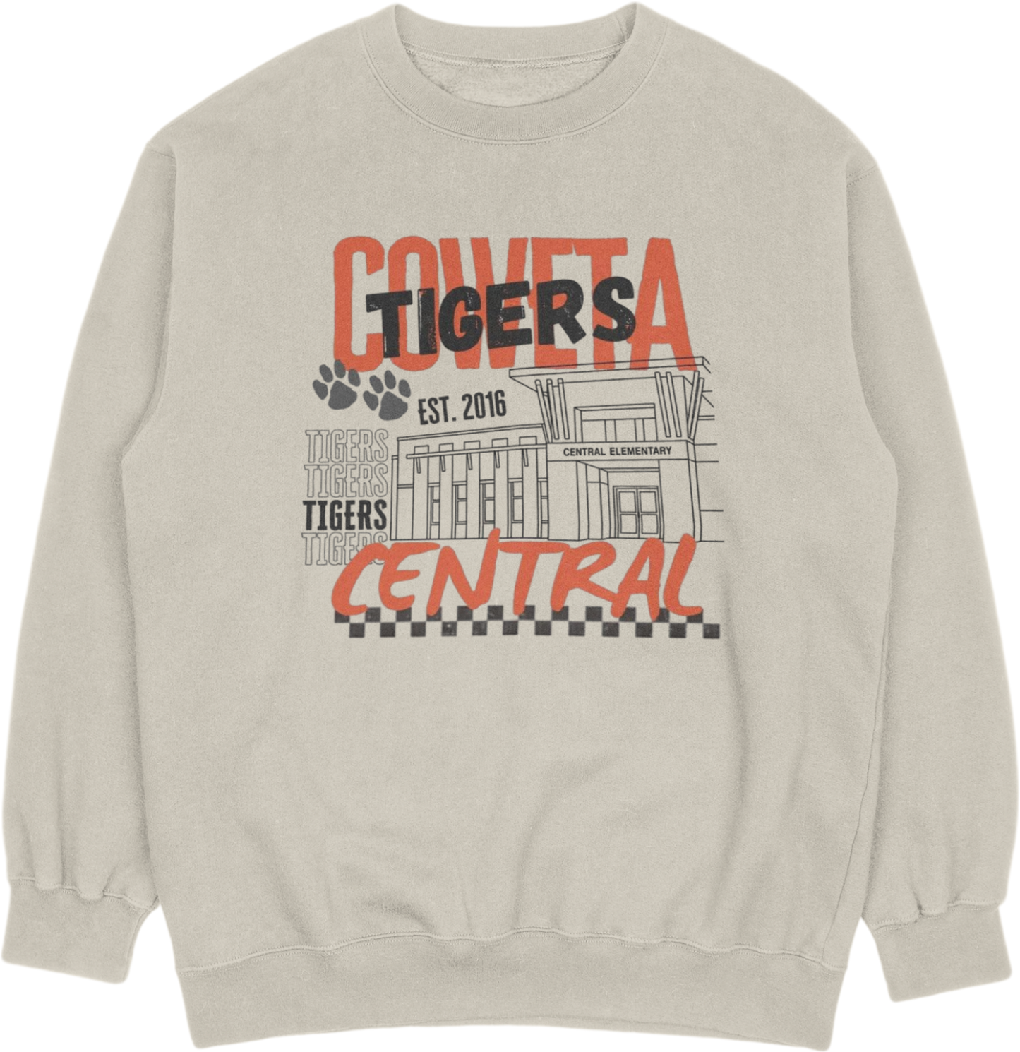 Coweta Central 10 Years - Crewneck Sweatshirt