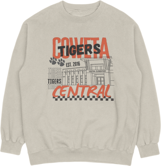 Coweta Central 10 Years - Crewneck Sweatshirt