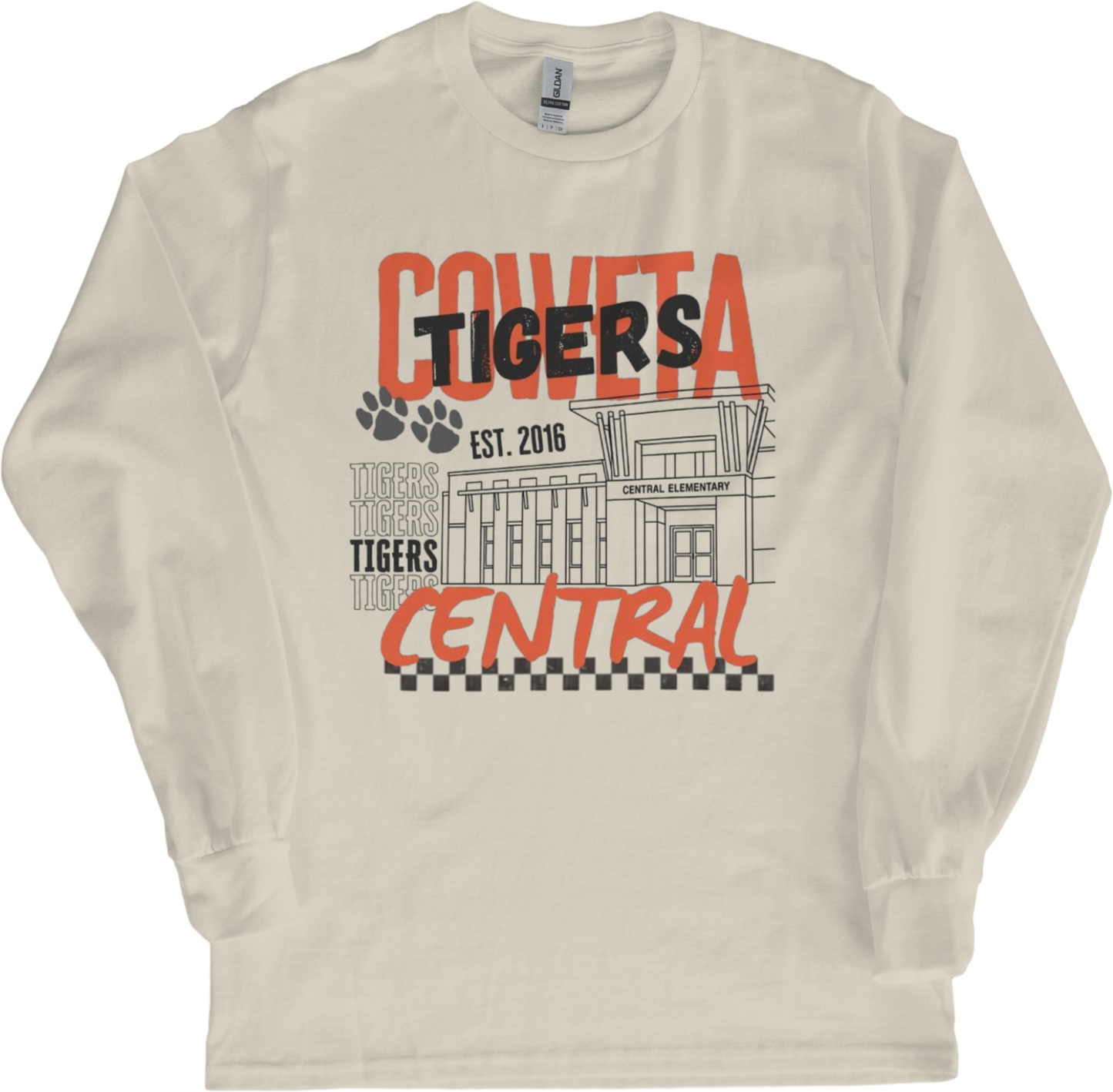 Coweta Central 10 Years - Long Sleeve T-Shirt