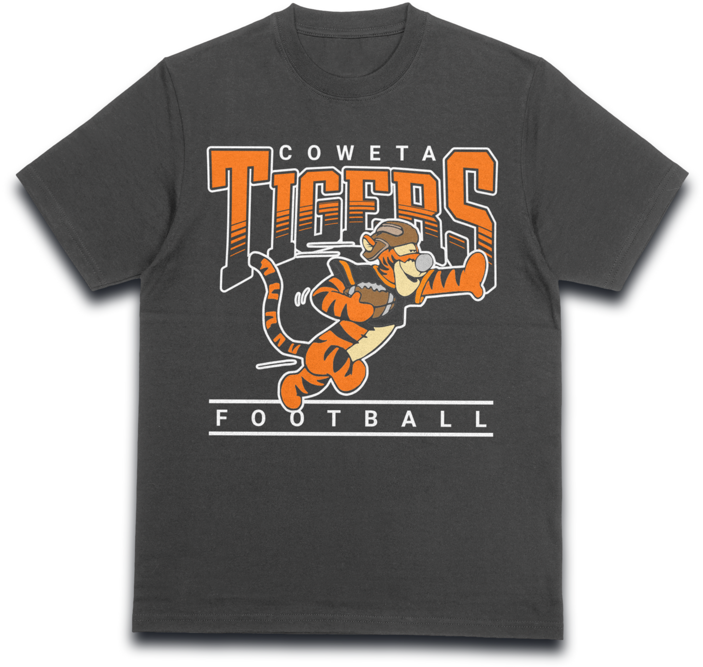 Coweta Tigers Football Cartoon 2026