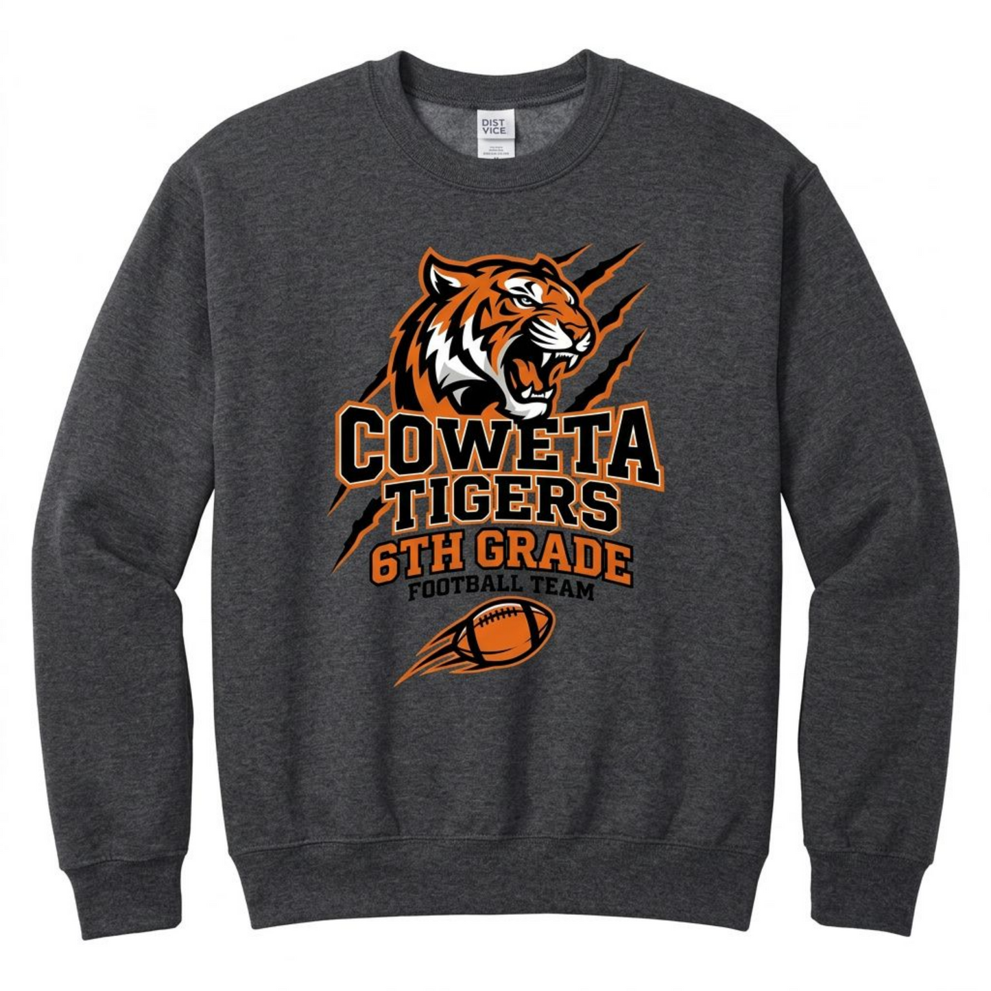 Coweta Football - 6th 2026 - Crewneck Sweater